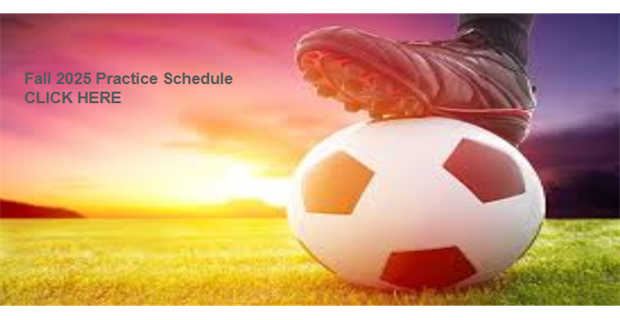 2025 FALL Practice Schedule